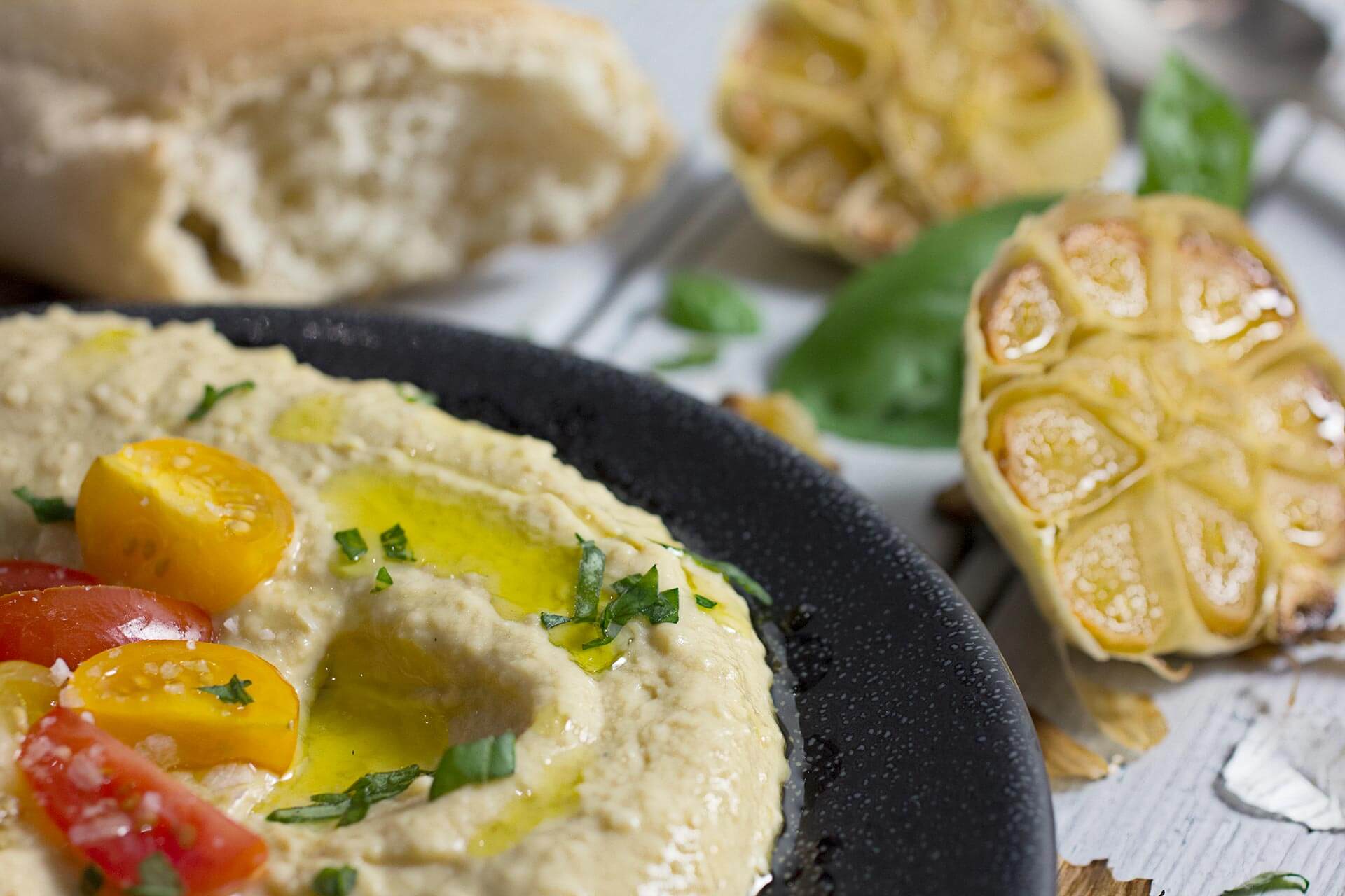 Bruschetta Topped Hummus